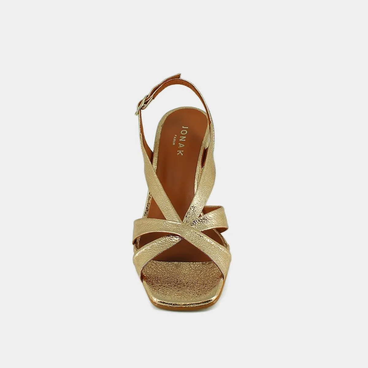 088- Vanity Cuir Craquele Or