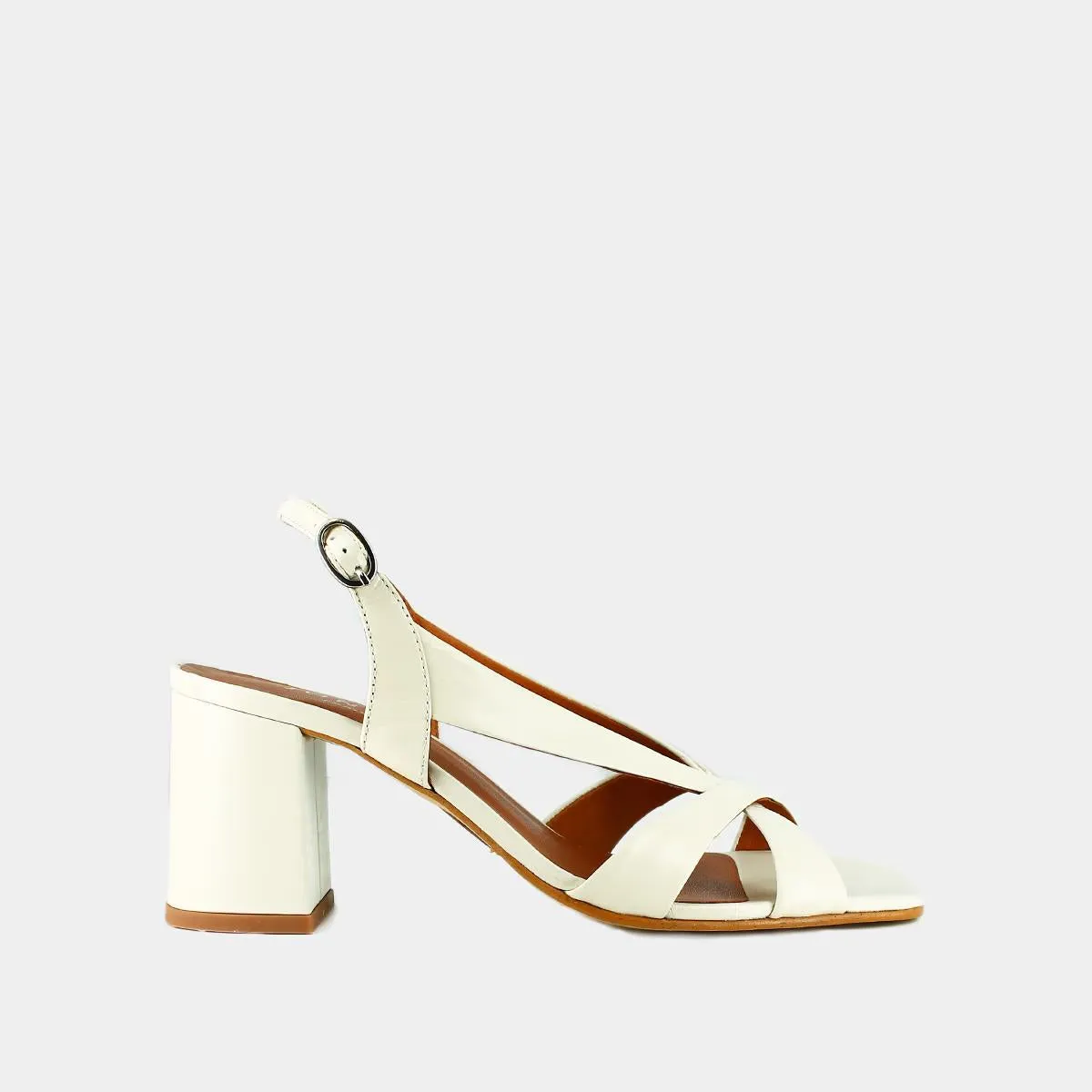 088- Vanity Cuir Vieilli Ecru