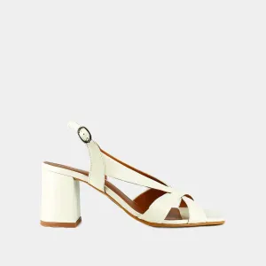 088- Vanity Cuir Vieilli Ecru