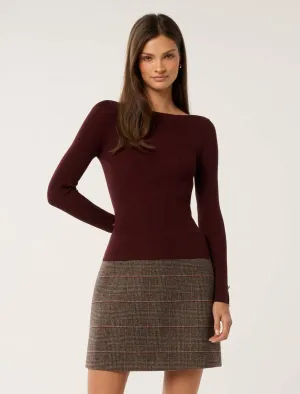 Alaia Knit Rib Top