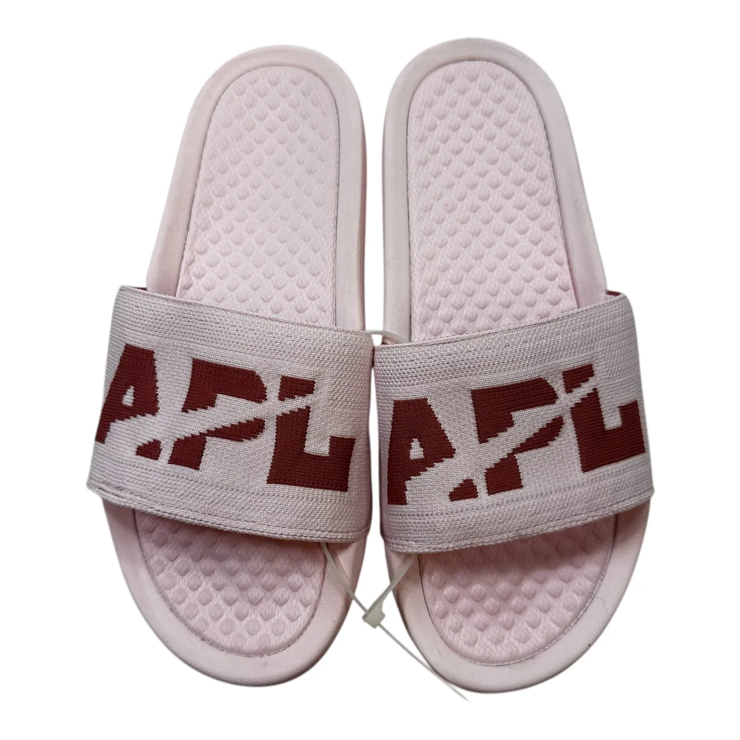 APL Big Logo TechLoom Slides Sandals Flats By Clothes Mentor In Pink. Size: 9