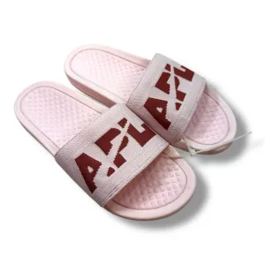 APL Big Logo TechLoom Slides Sandals Flats By Clothes Mentor In Pink. Size: 9