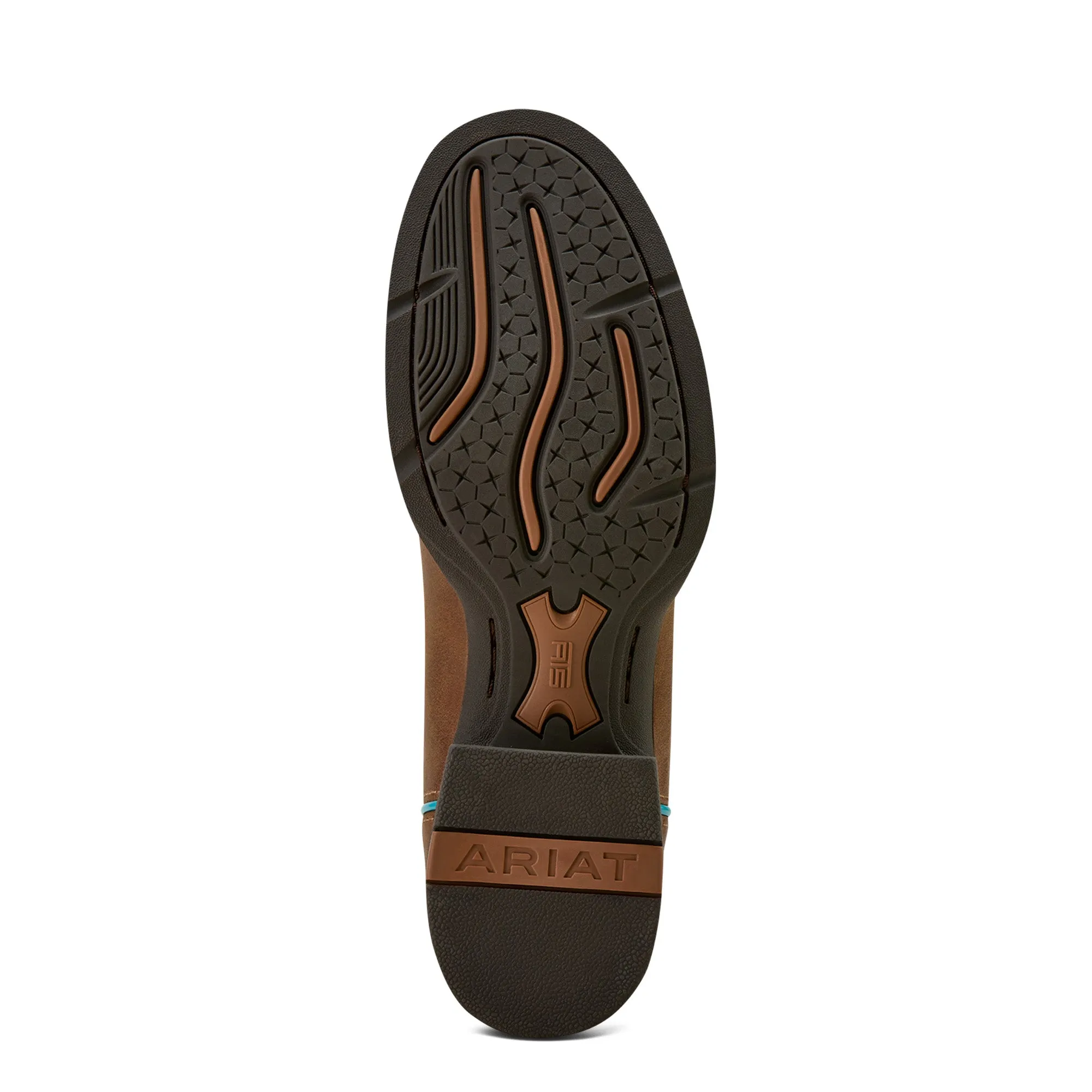 Ariat Ladies 10061142 Round Up W Toe Stretchfit Western Boots in Sandstorm