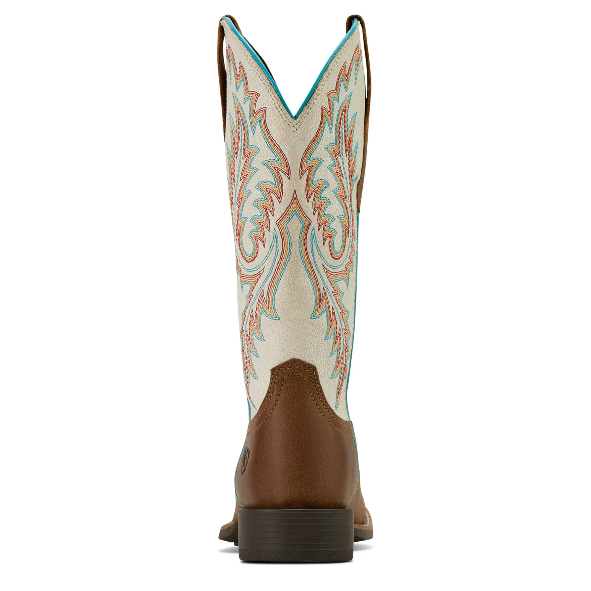 Ariat Ladies 10061142 Round Up W Toe Stretchfit Western Boots in Sandstorm