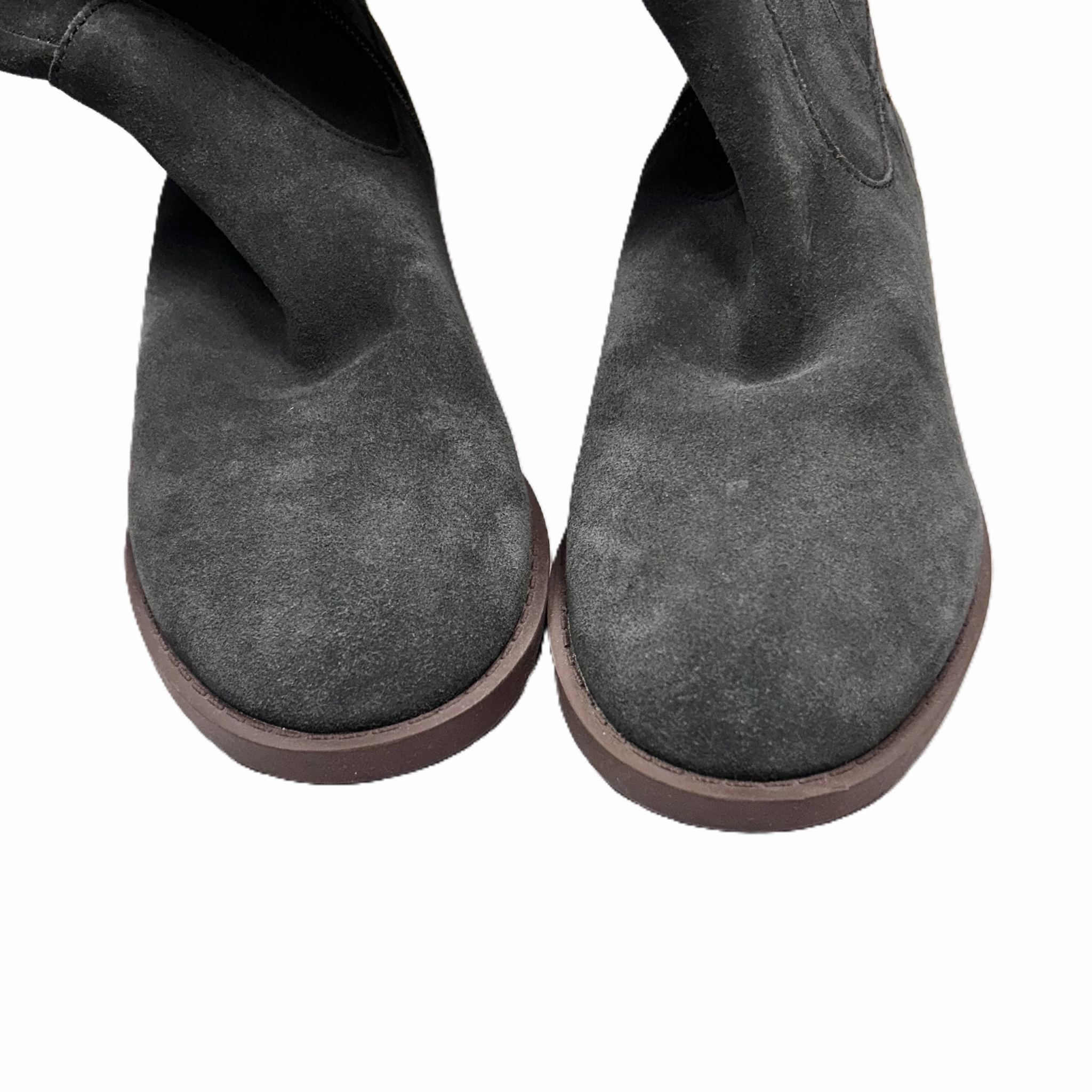 Boots Knee Flats By Market & Spruce In Grey, Size: 6.5