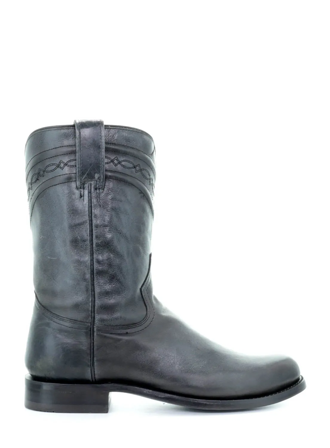Corral Mens Black Cowhide Leather Cowboy Boots