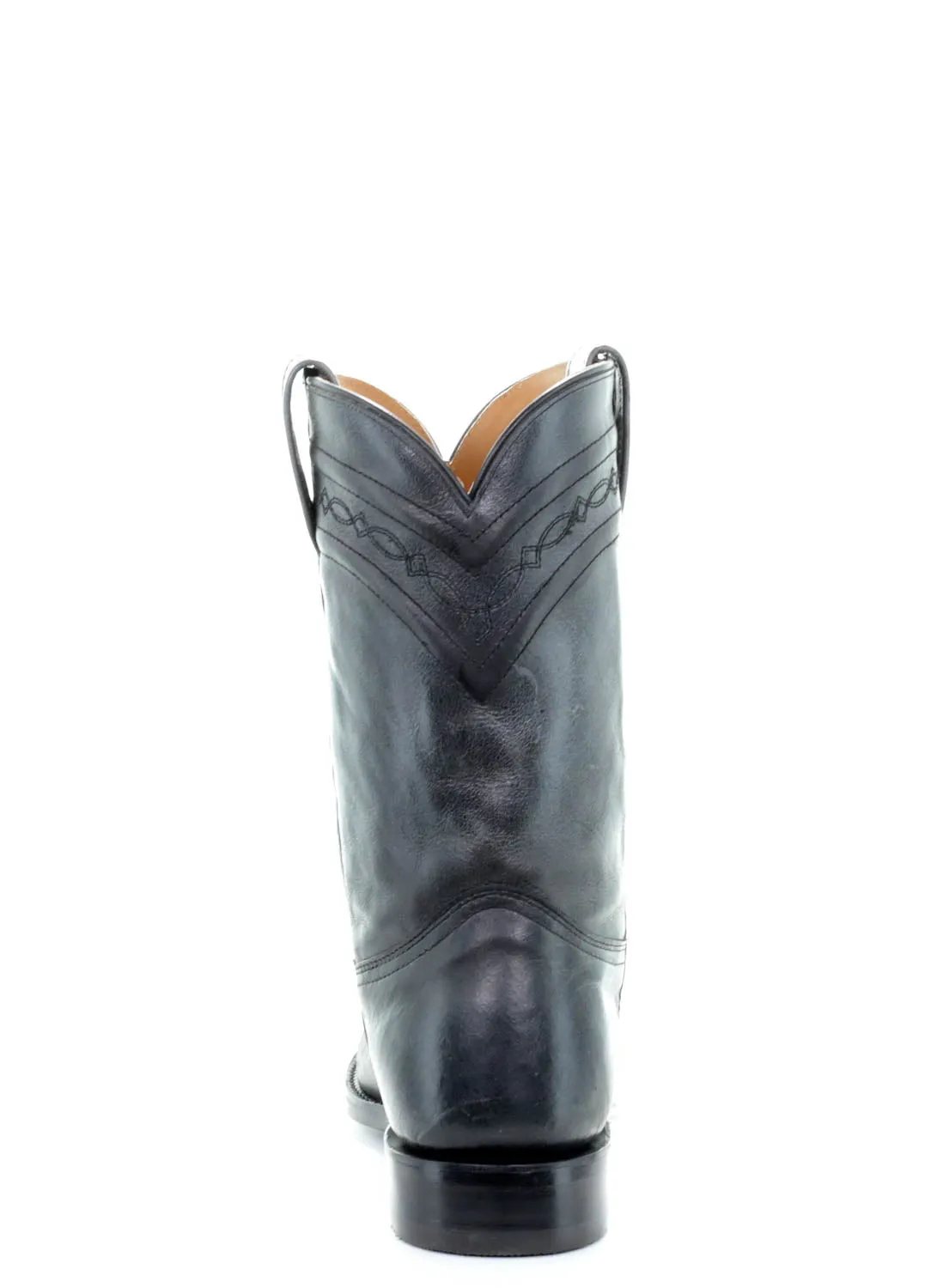 Corral Mens Black Cowhide Leather Cowboy Boots