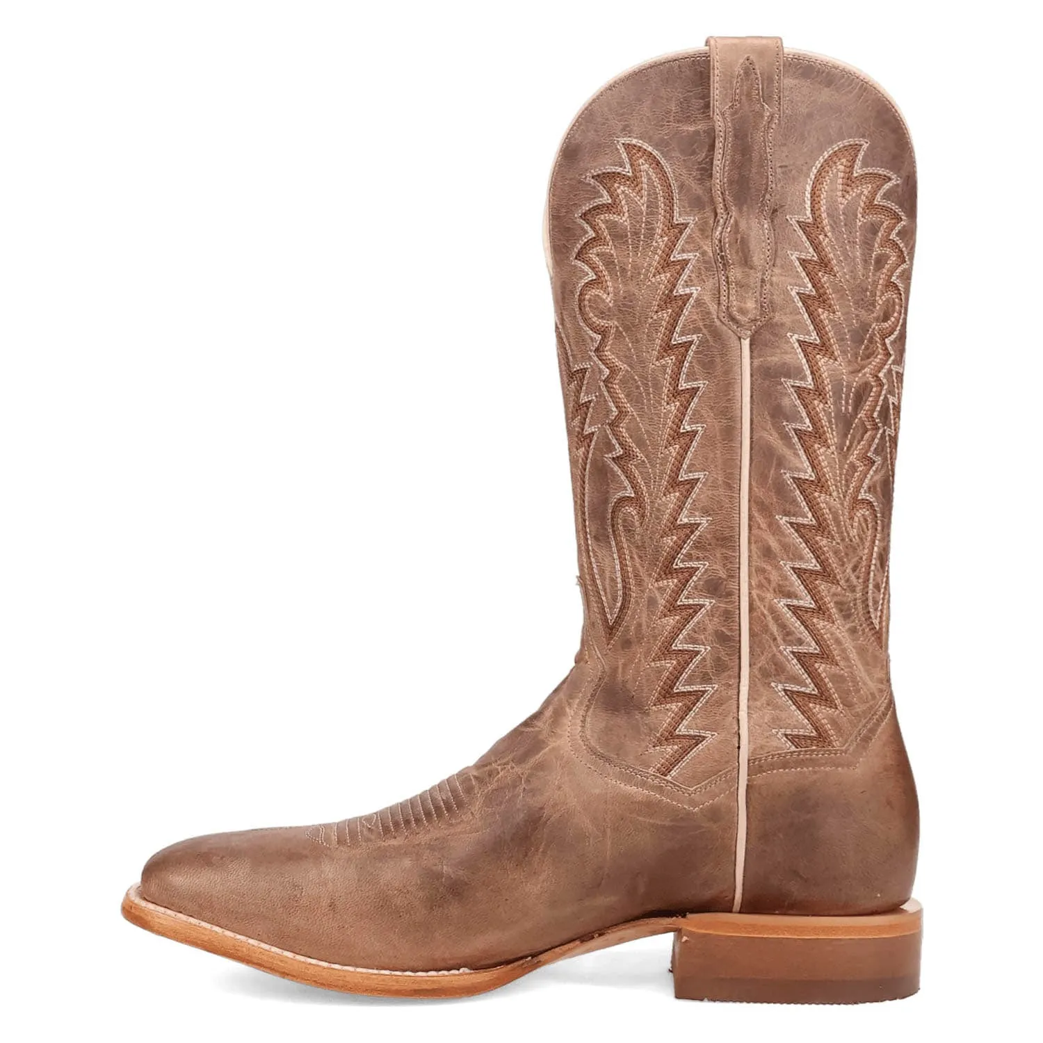 Dan Post Mens Jerry Tan Leather Cowboy Boots