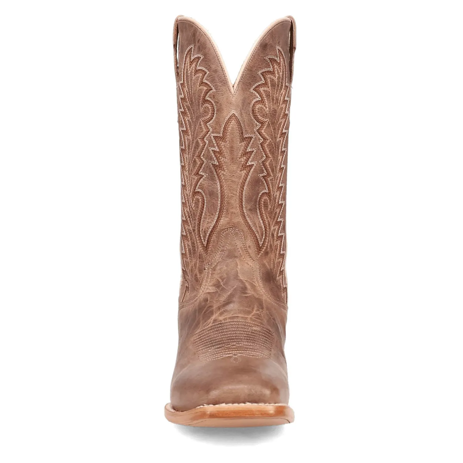 Dan Post Mens Jerry Tan Leather Cowboy Boots