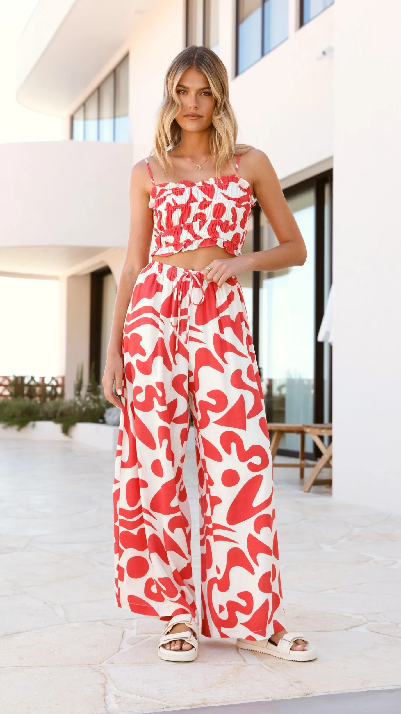 Devon Top - Florence Print