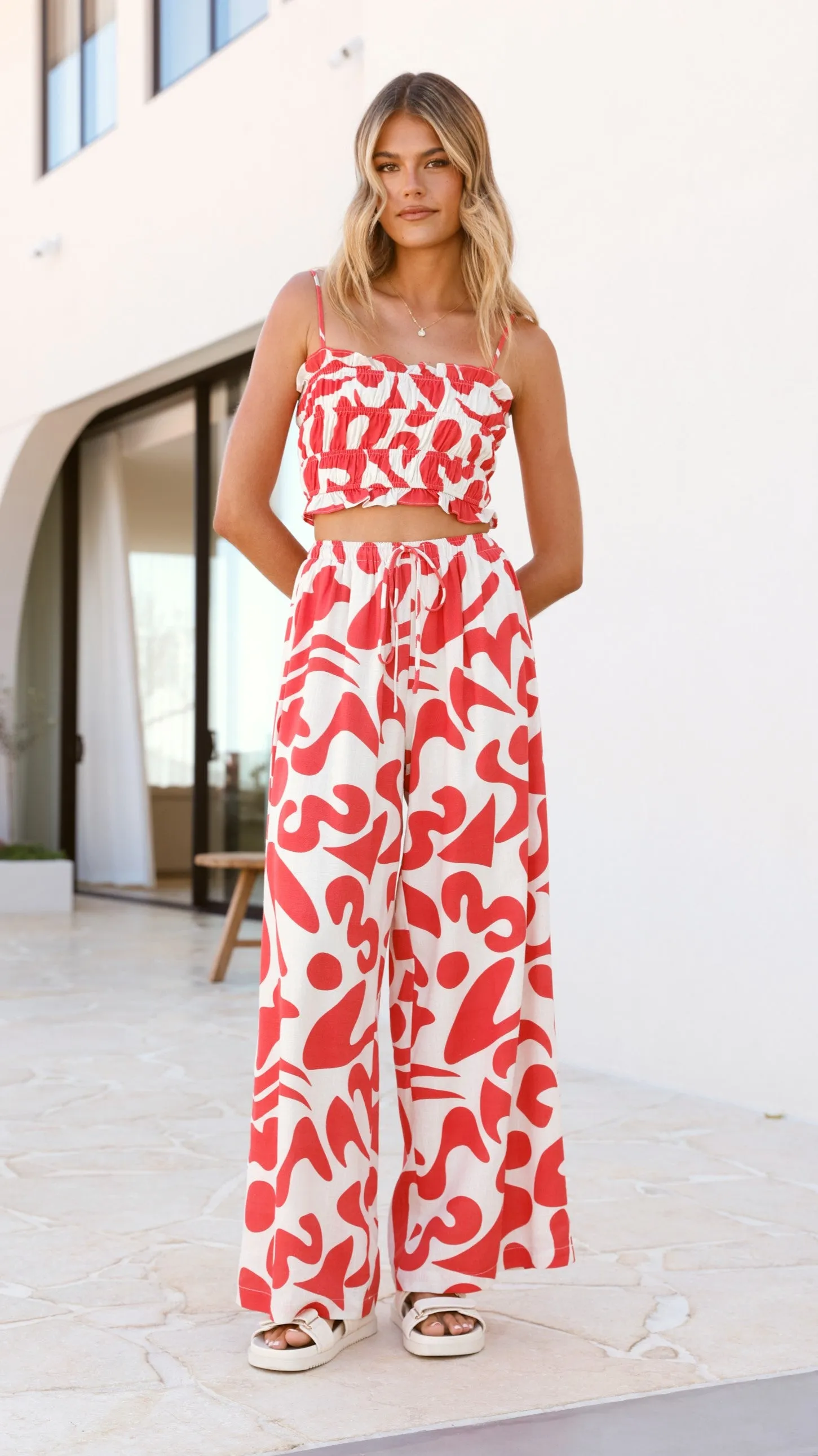 Devon Top - Florence Print