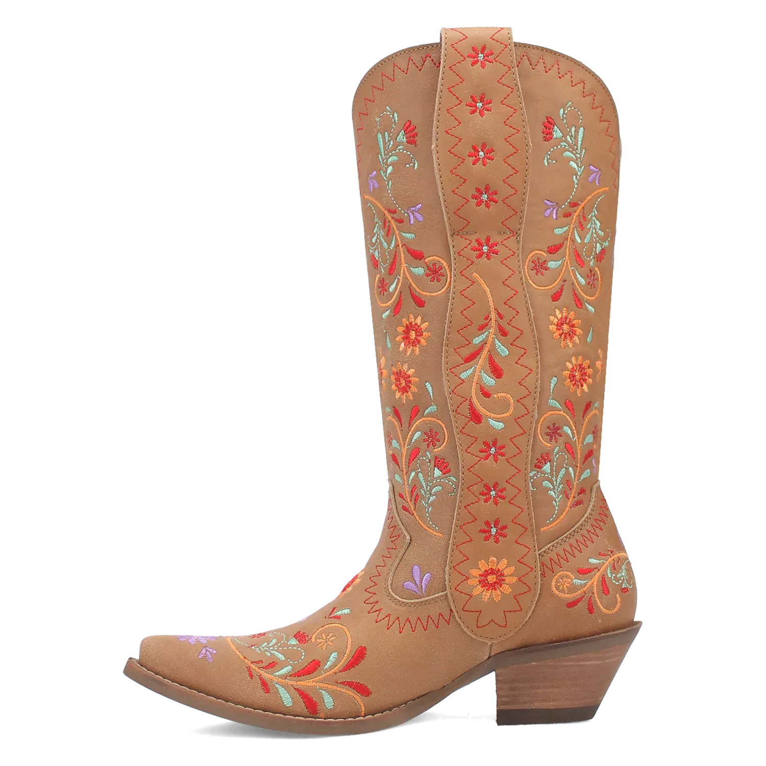 Dingo Beetle Juice - Women's Suede Leather Cowgirl Boots
