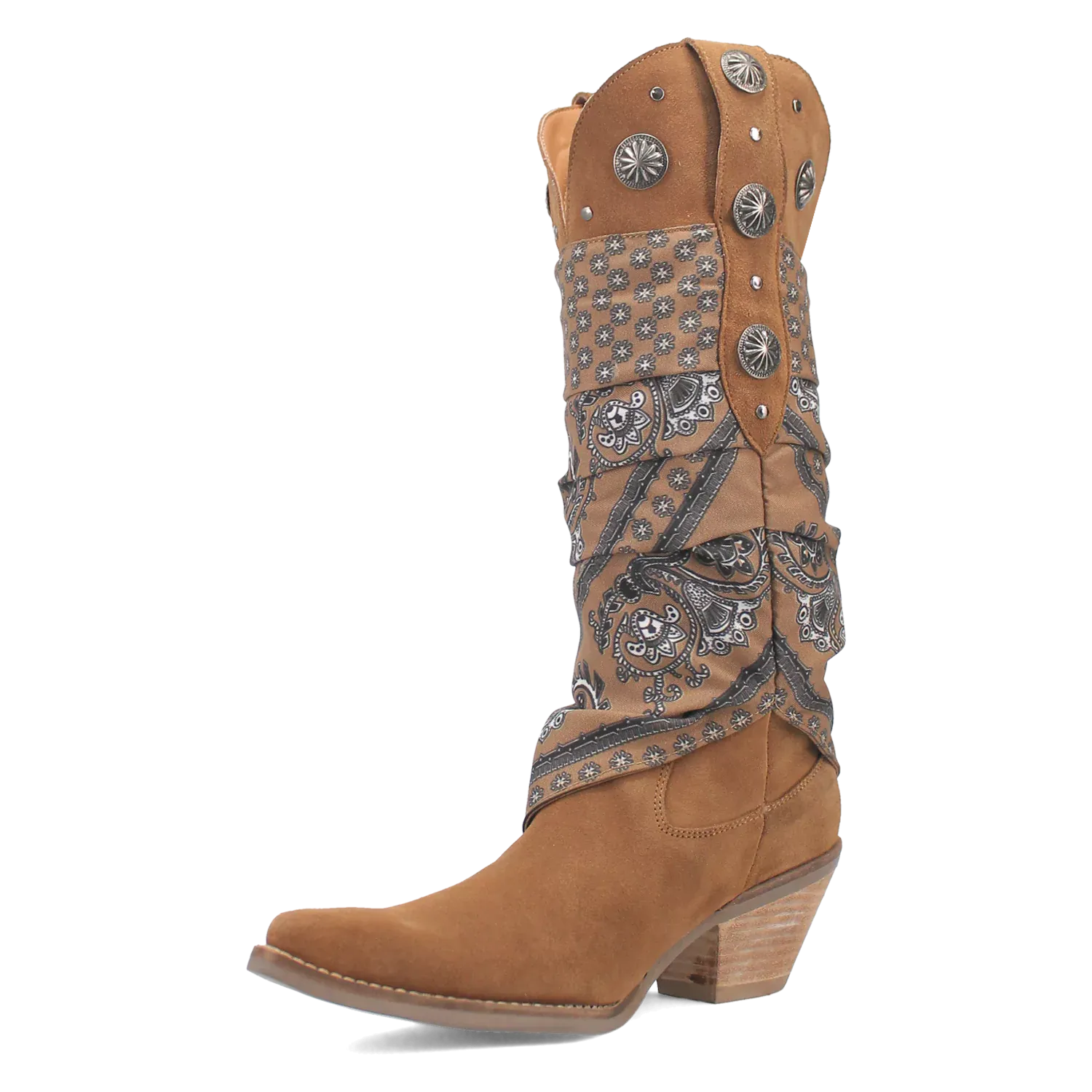 Dingo Rhapsody - Women's Suede Leather Cowgirl Boots