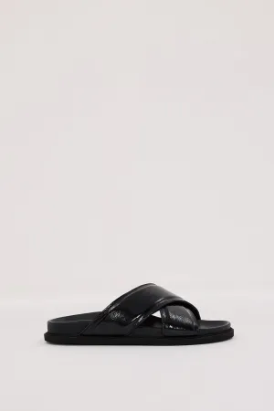 DOF STUDIOS BLACK ROSA SANDAL