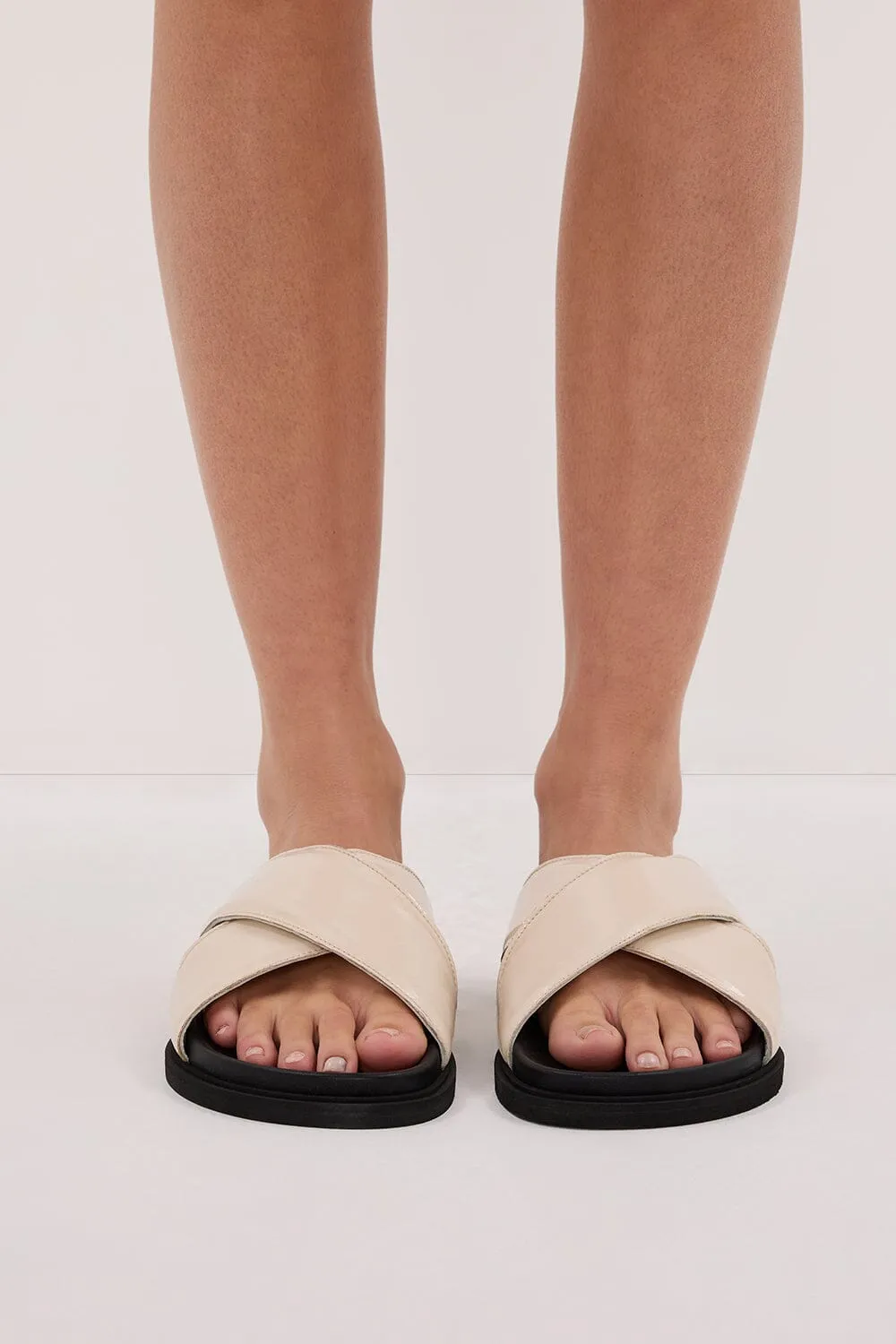 DOF STUDIOS ROSA SANDAL IVORY