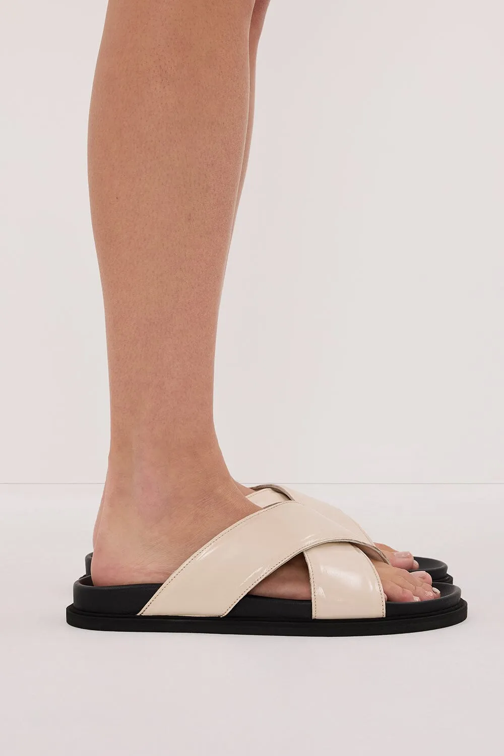 DOF STUDIOS ROSA SANDAL IVORY