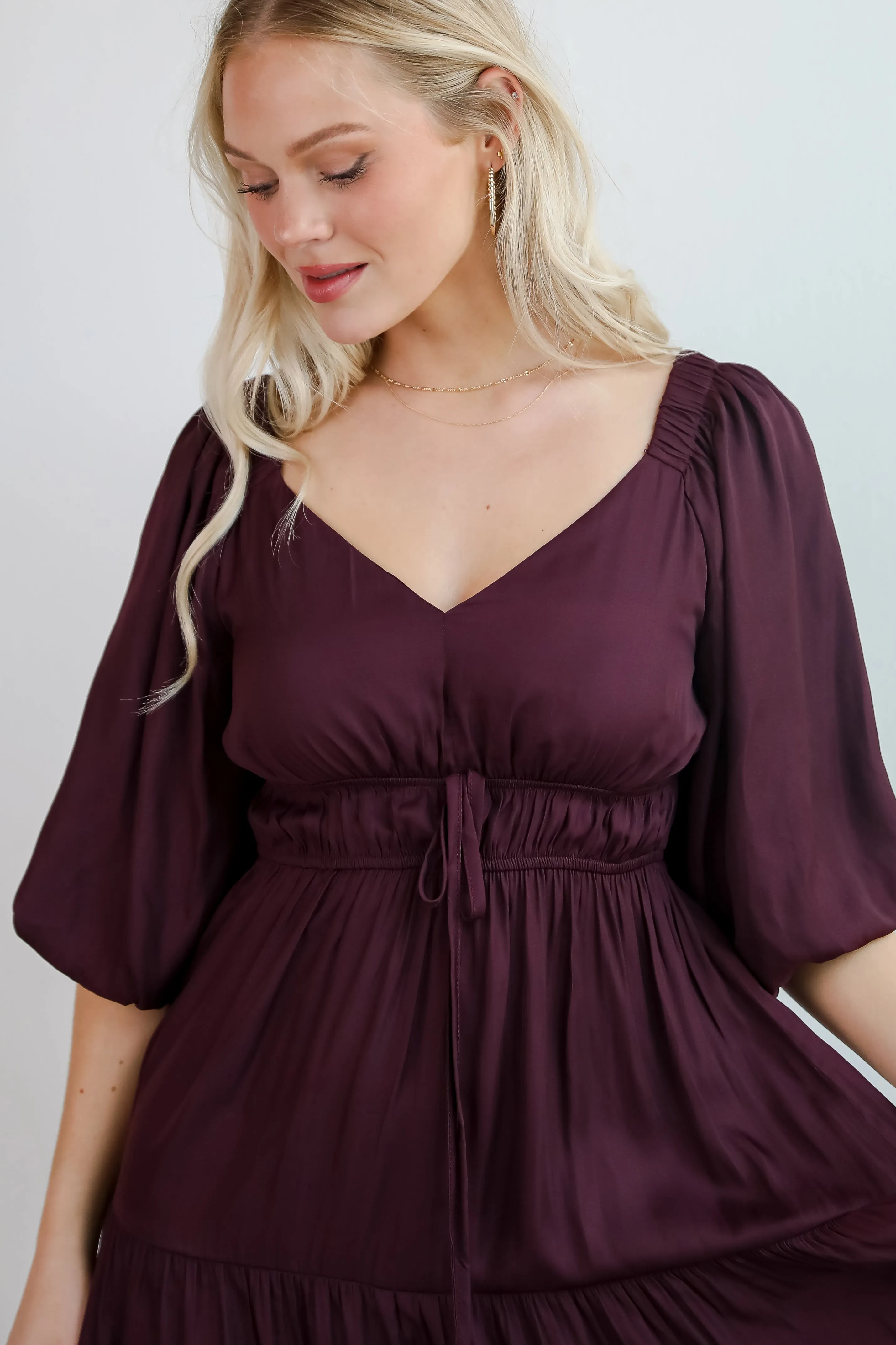Extravagant Muse Tiered Midi Dress