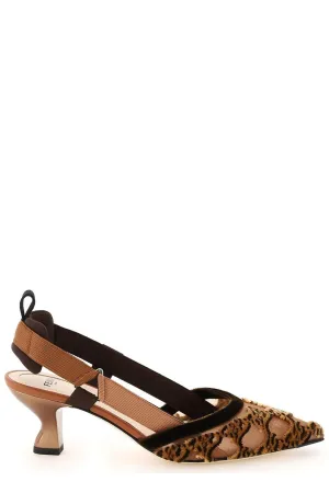 Fendi Colibrì Slingback Pumps