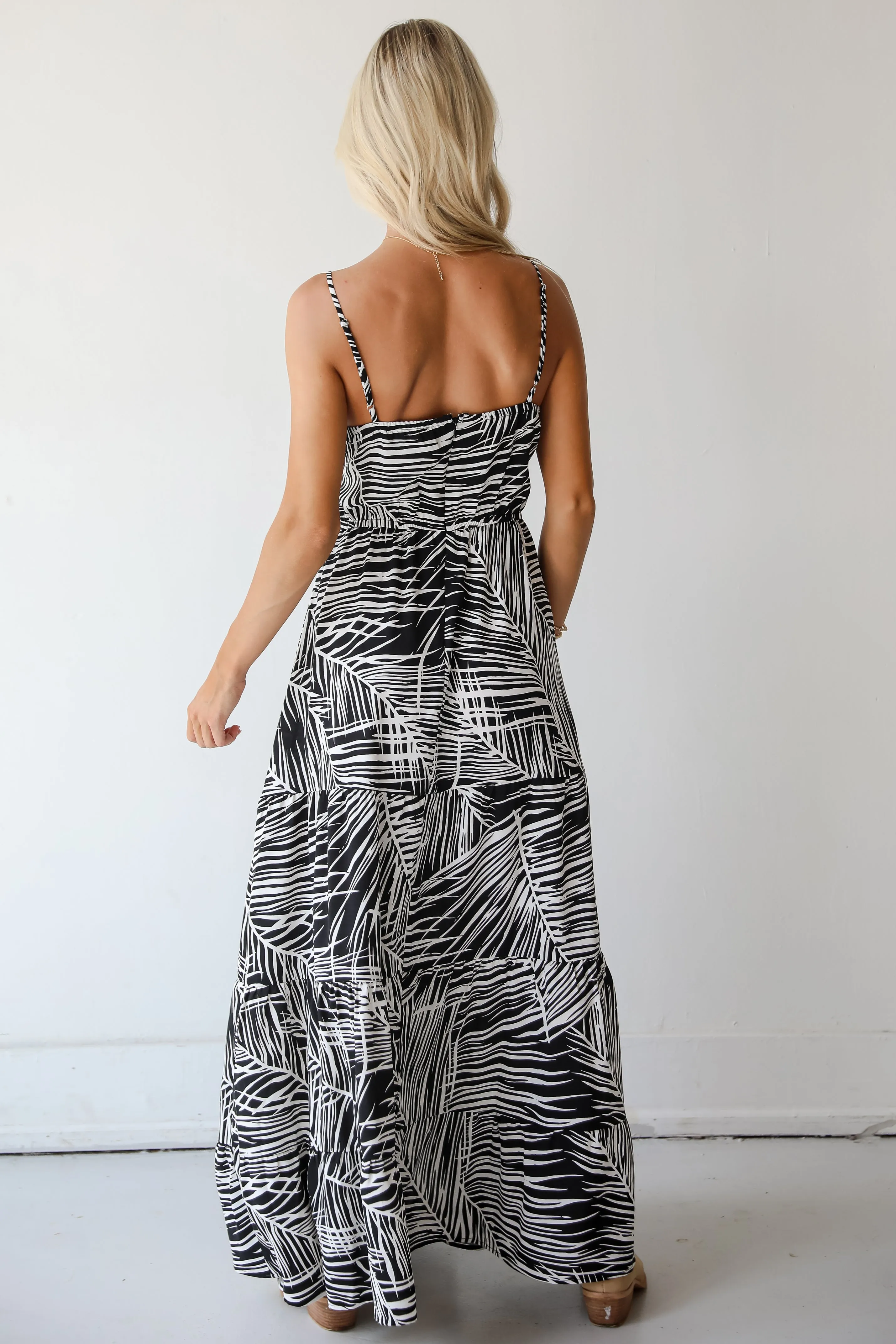 FINAL SALE - Certain Confidence Black Cutout Maxi Dress