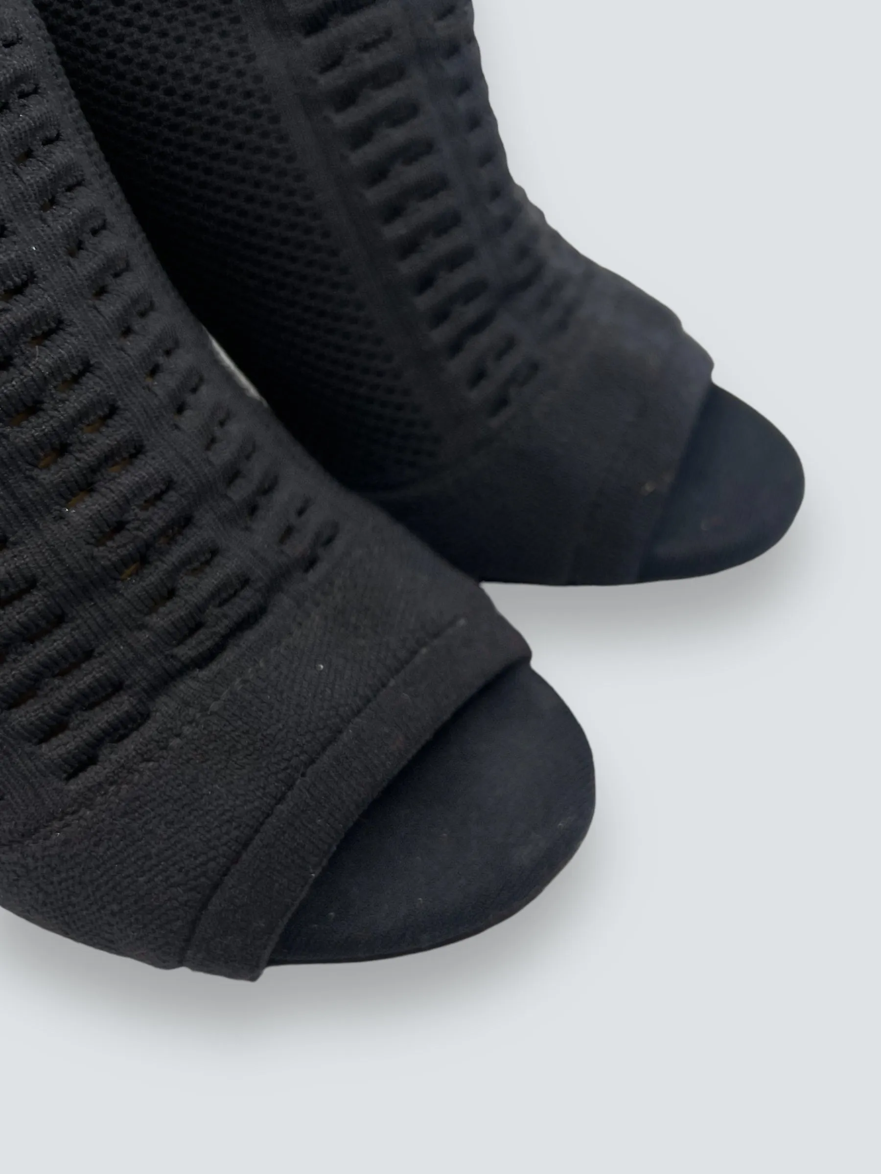 Gianvito Rossi Black Mesh Heels - UK 36.5