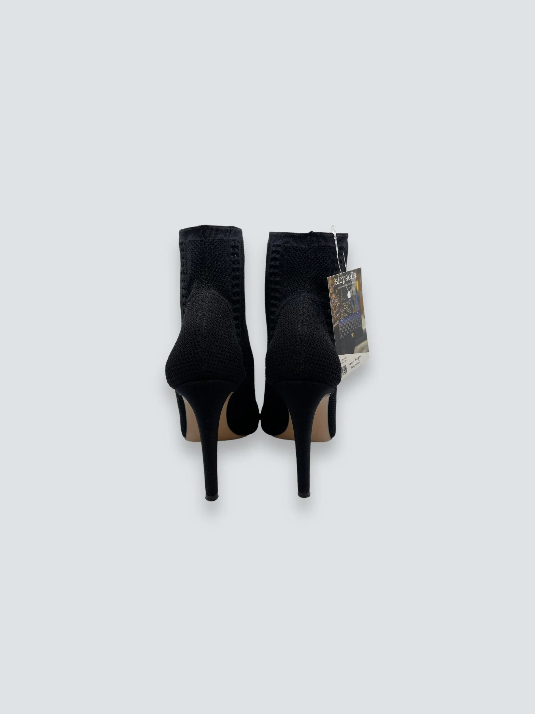 Gianvito Rossi Black Mesh Heels - UK 36.5