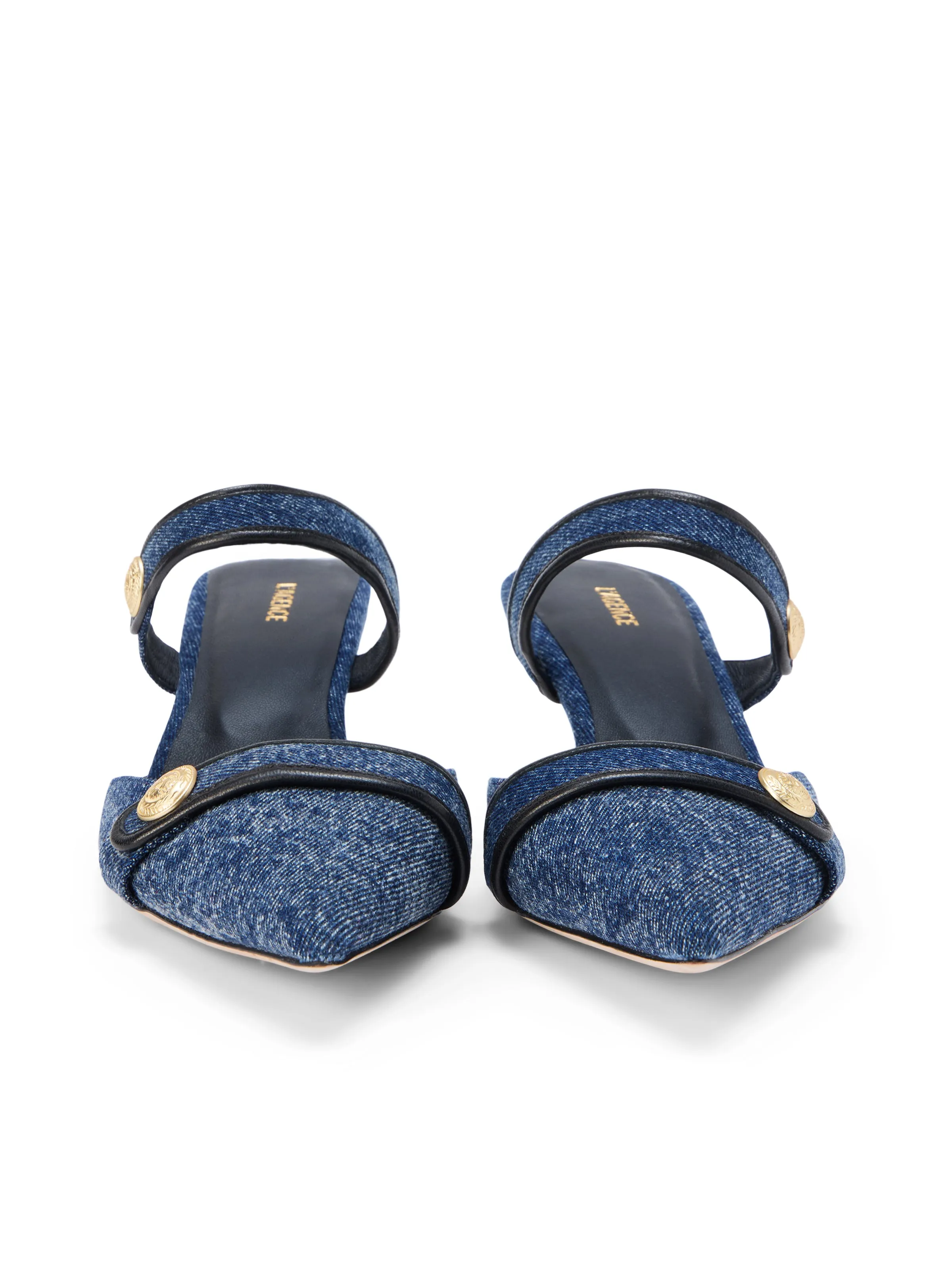 Gilliane Denim Mule