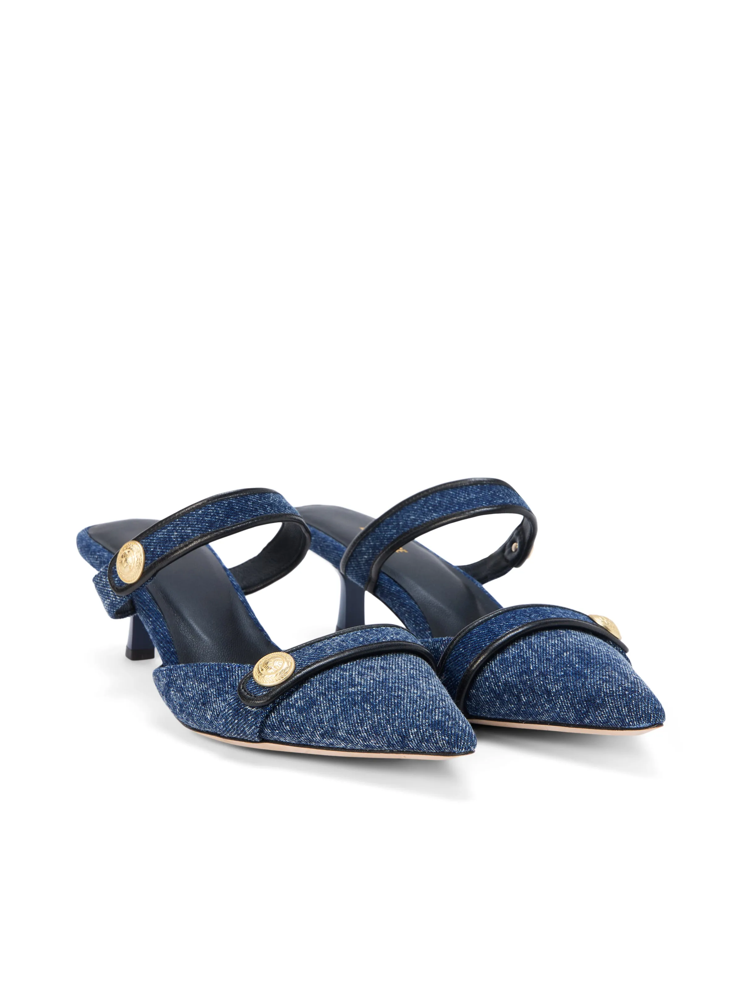 Gilliane Denim Mule