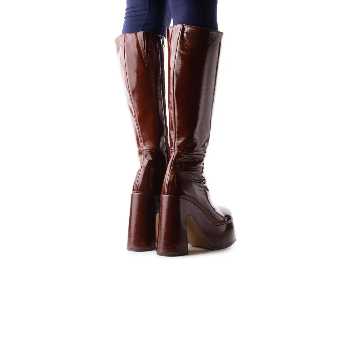 Groovy Chestnut Leather