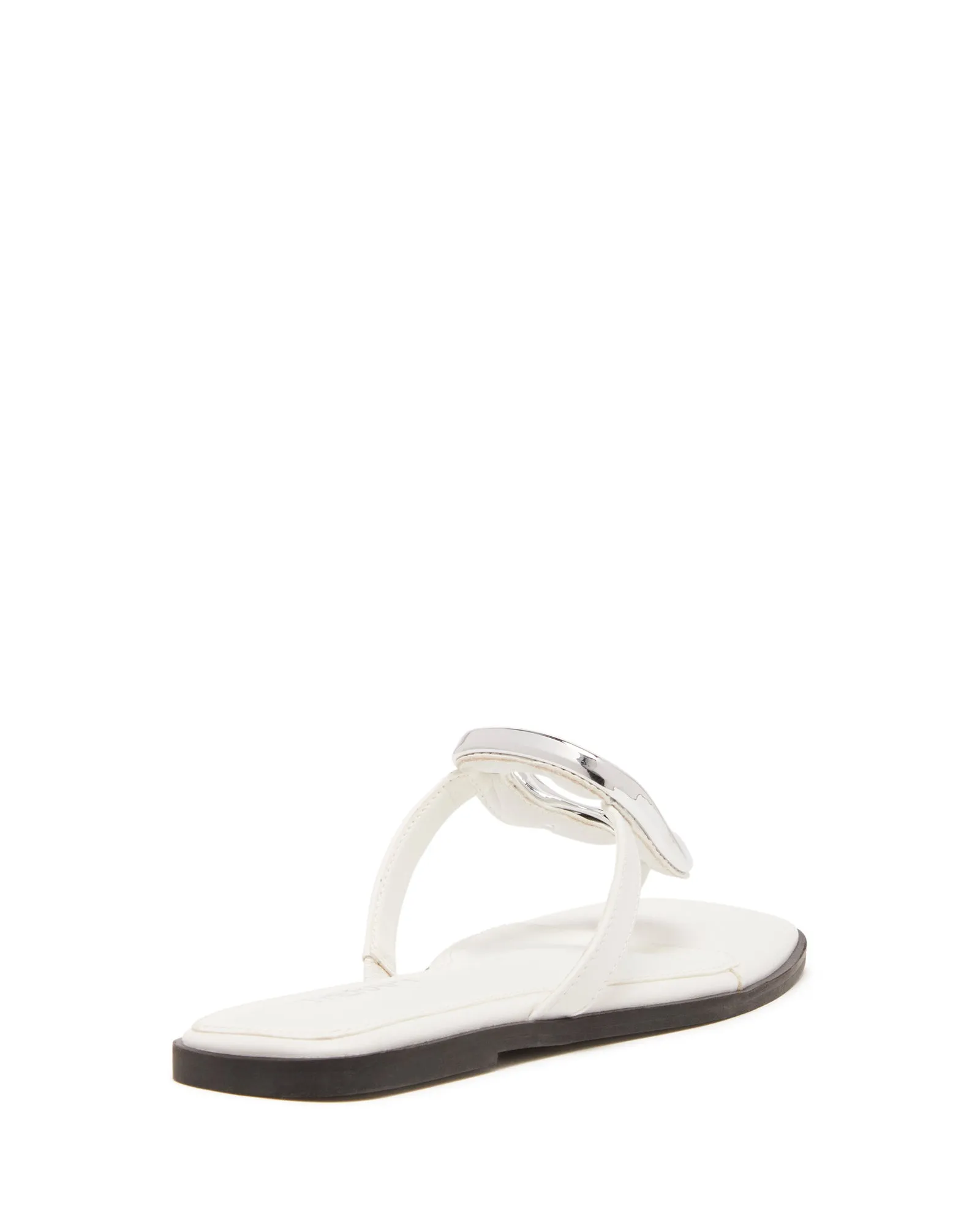 Guild Thong Sandal White Smooth