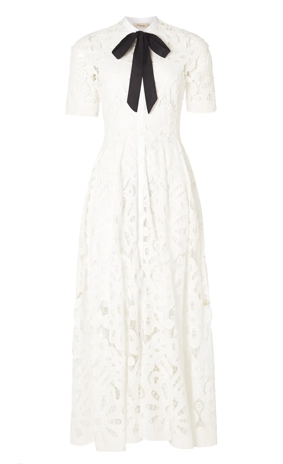 Guinevere Shirt Dress - White