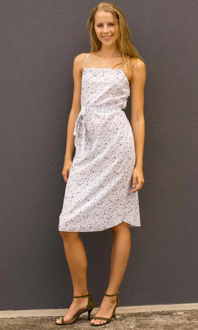 HOSS Jaeger Dress - Blue Floral