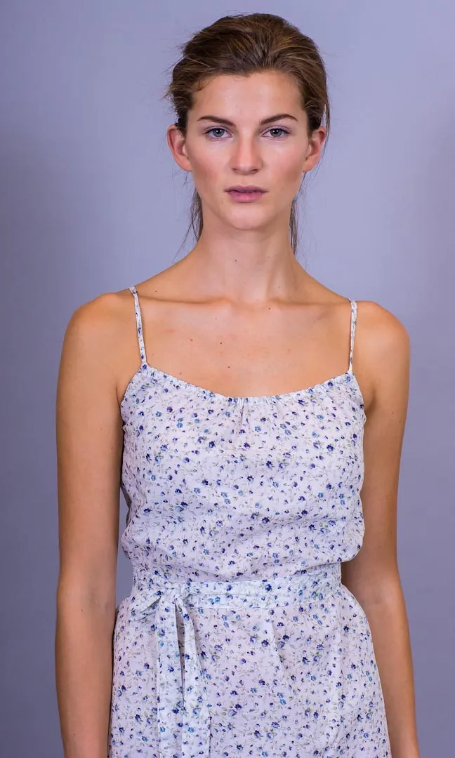 HOSS Jaeger Dress - Blue Floral