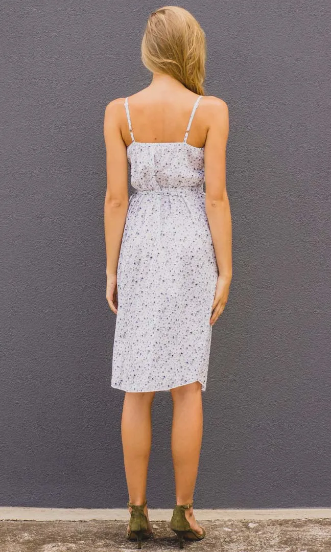 HOSS Jaeger Dress - Blue Floral
