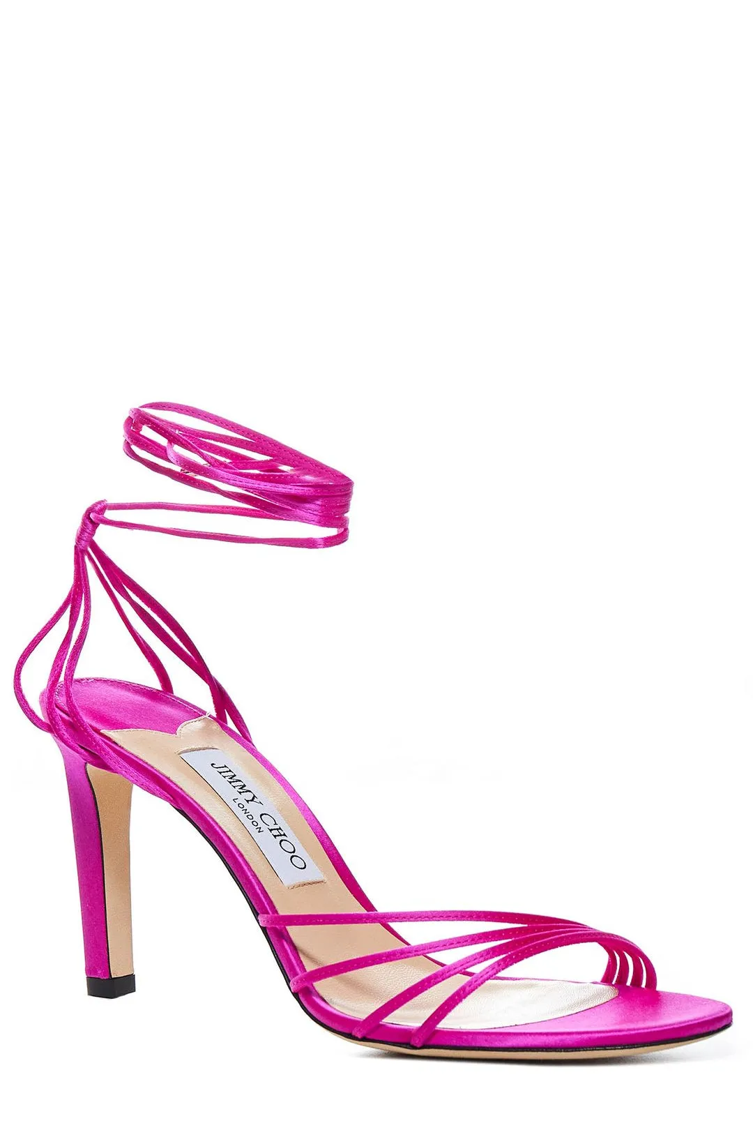 Jimmy Choo Lace-Up Heeled Sandals