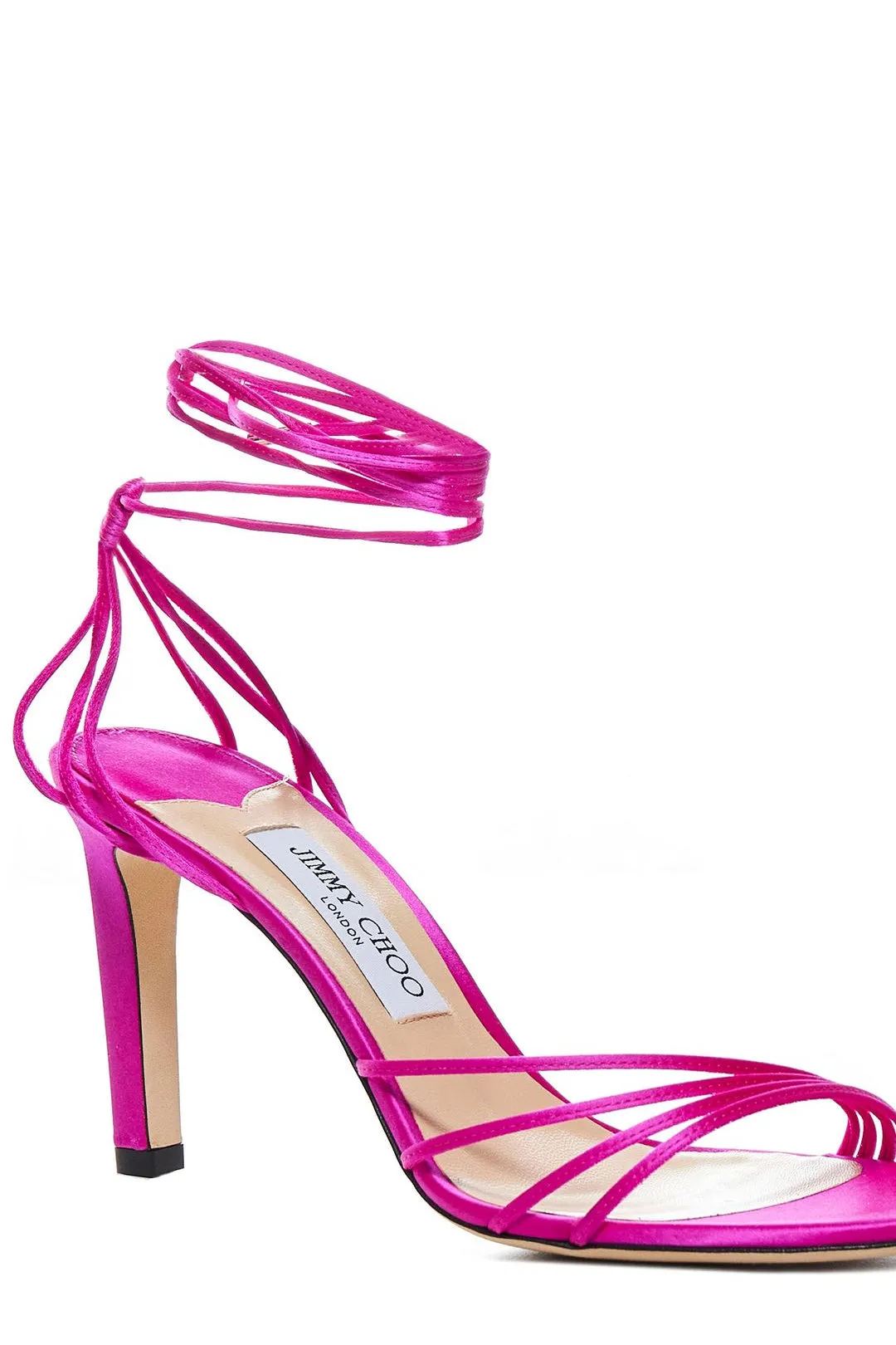 Jimmy Choo Lace-Up Heeled Sandals