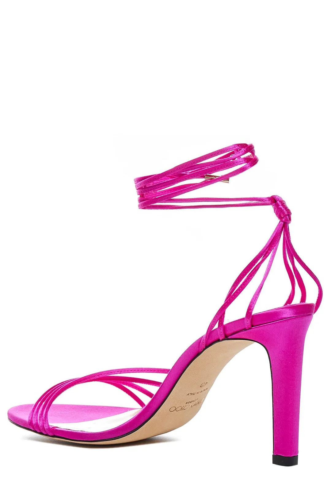 Jimmy Choo Lace-Up Heeled Sandals