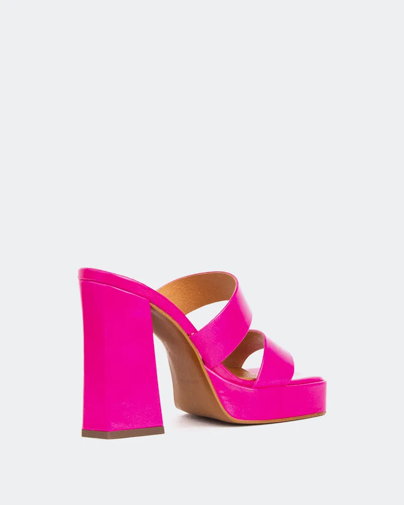 Jinx Pink Leather/Cuir Rose