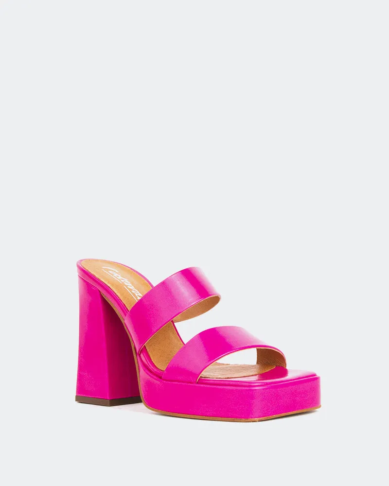 Jinx Pink Leather/Cuir Rose