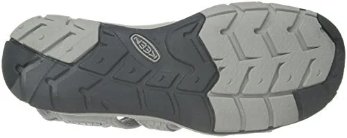 KEEN Damen Clearwater CNX Sandalias. Dapple Grey/Dress Blue. 37.5 EU