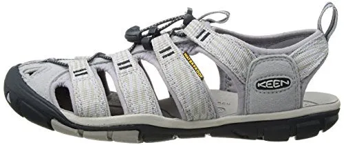 KEEN Damen Clearwater CNX Sandalias. Dapple Grey/Dress Blue. 37.5 EU