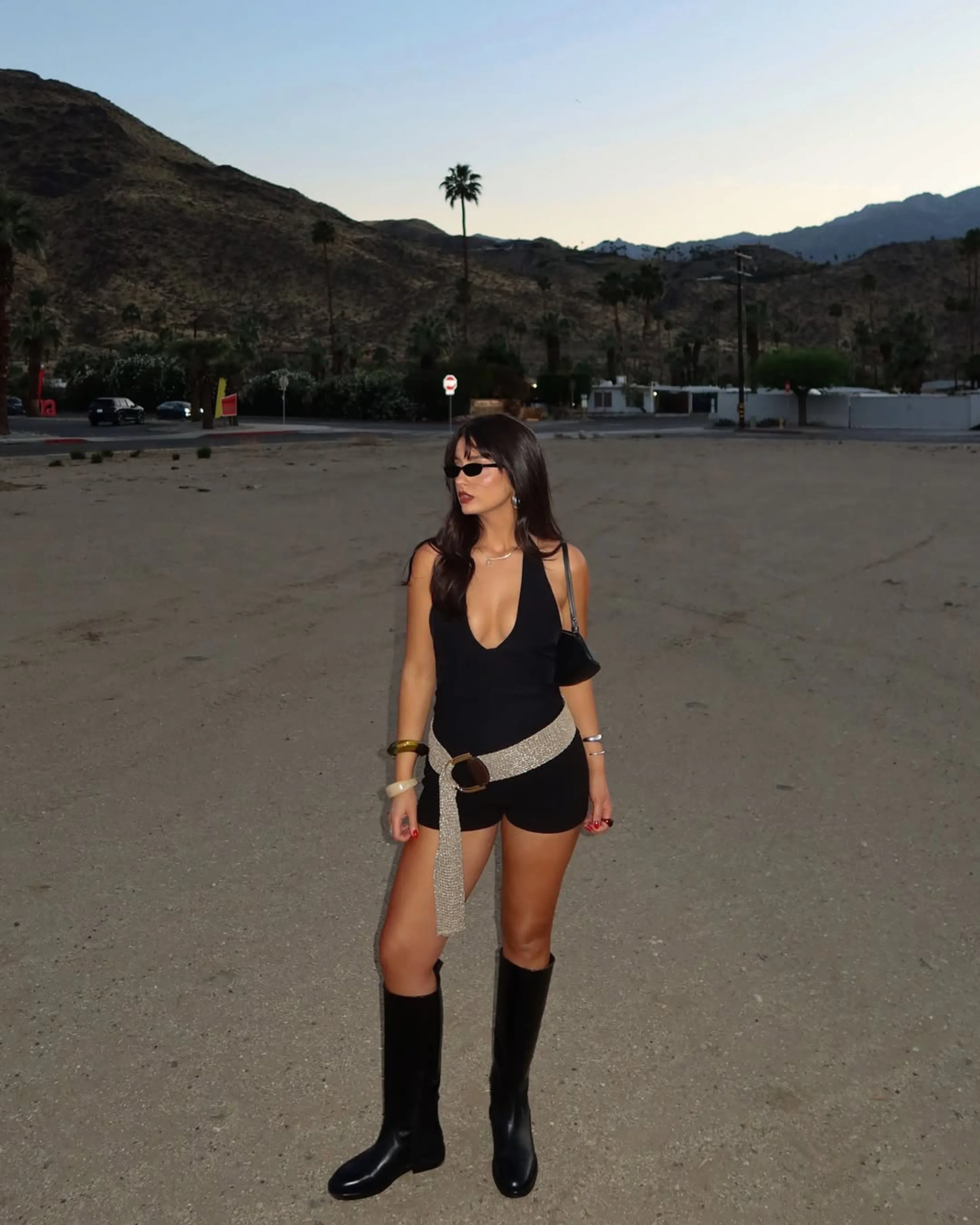 Lherma Black Leather