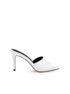 Lolita Leather Open-Toe Mule
