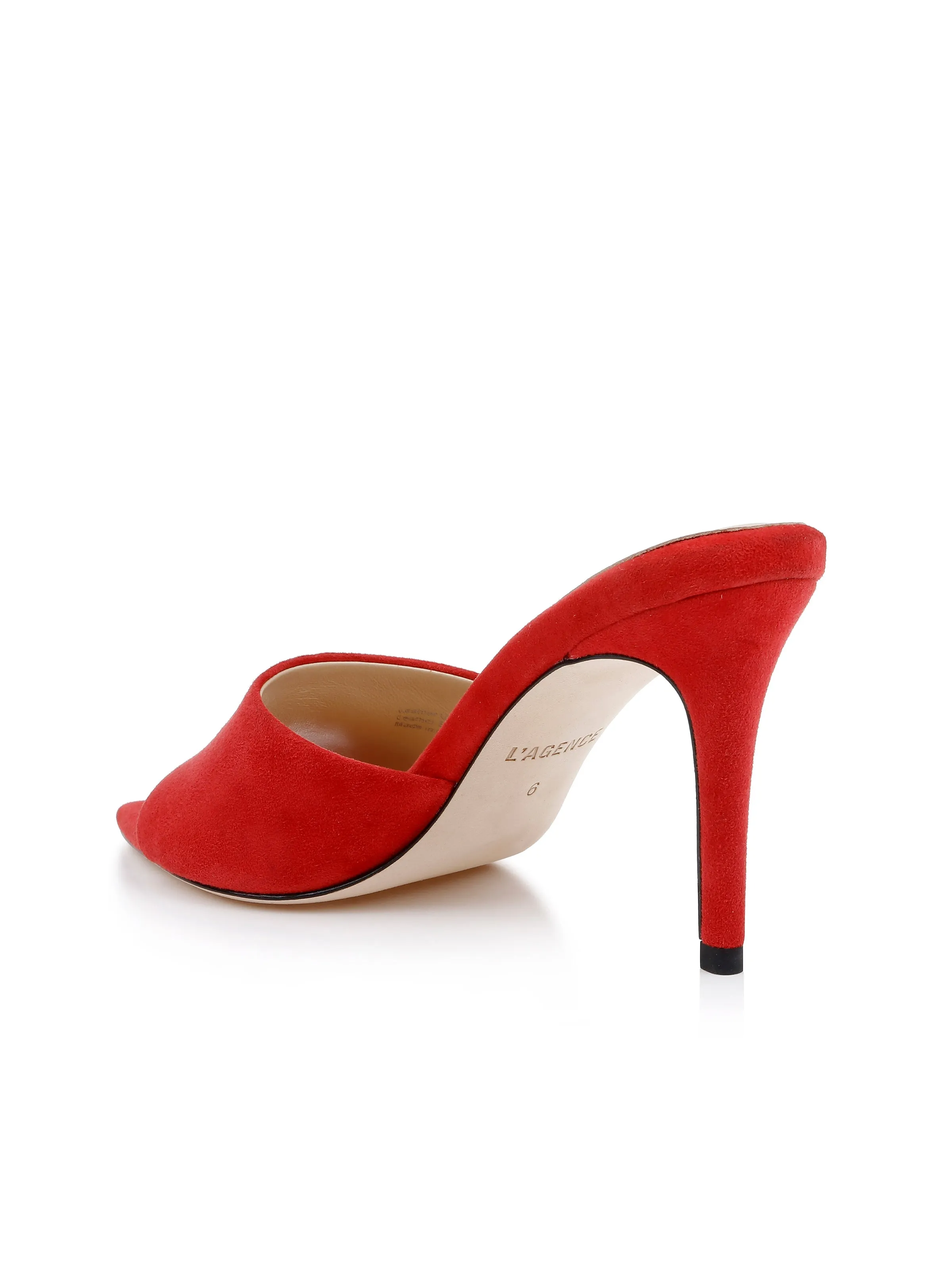 Lolita Suede Open-Toe Mule