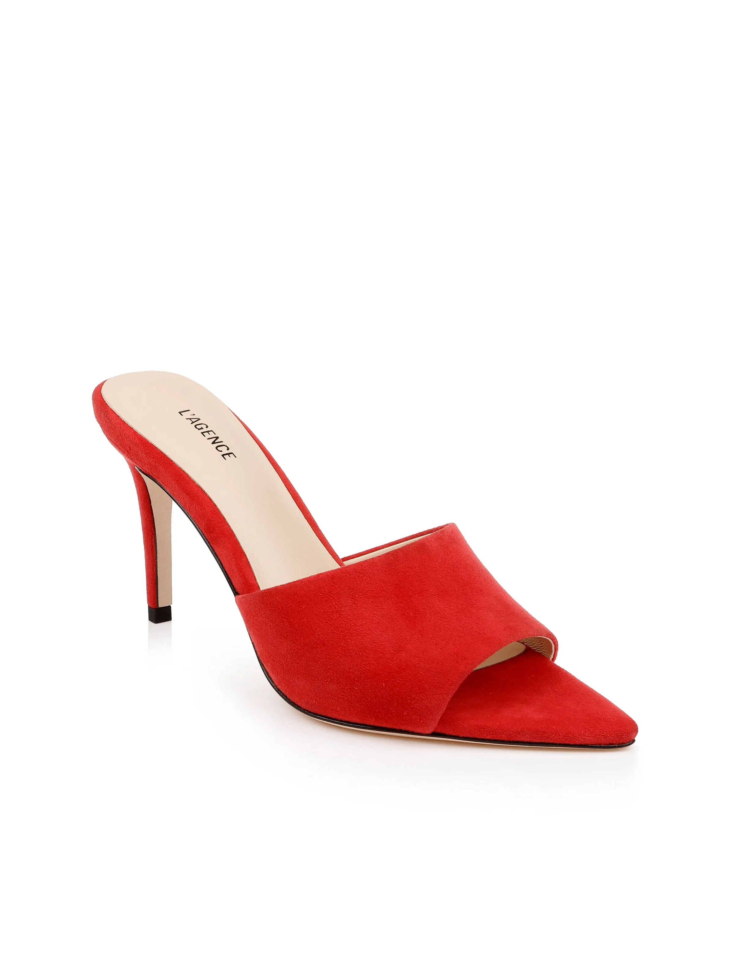 Lolita Suede Open-Toe Mule
