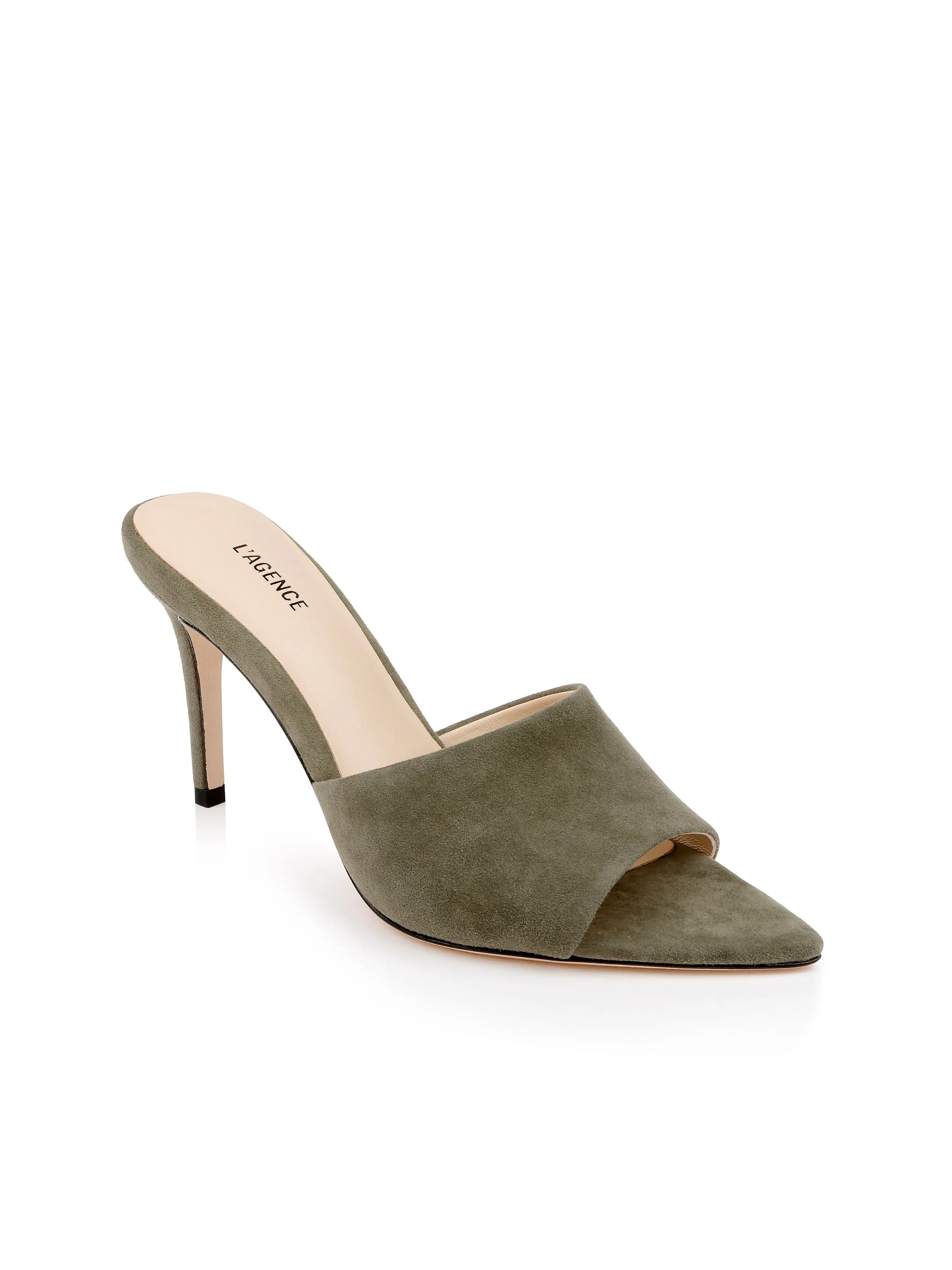 Lolita Suede Open-Toe Mule