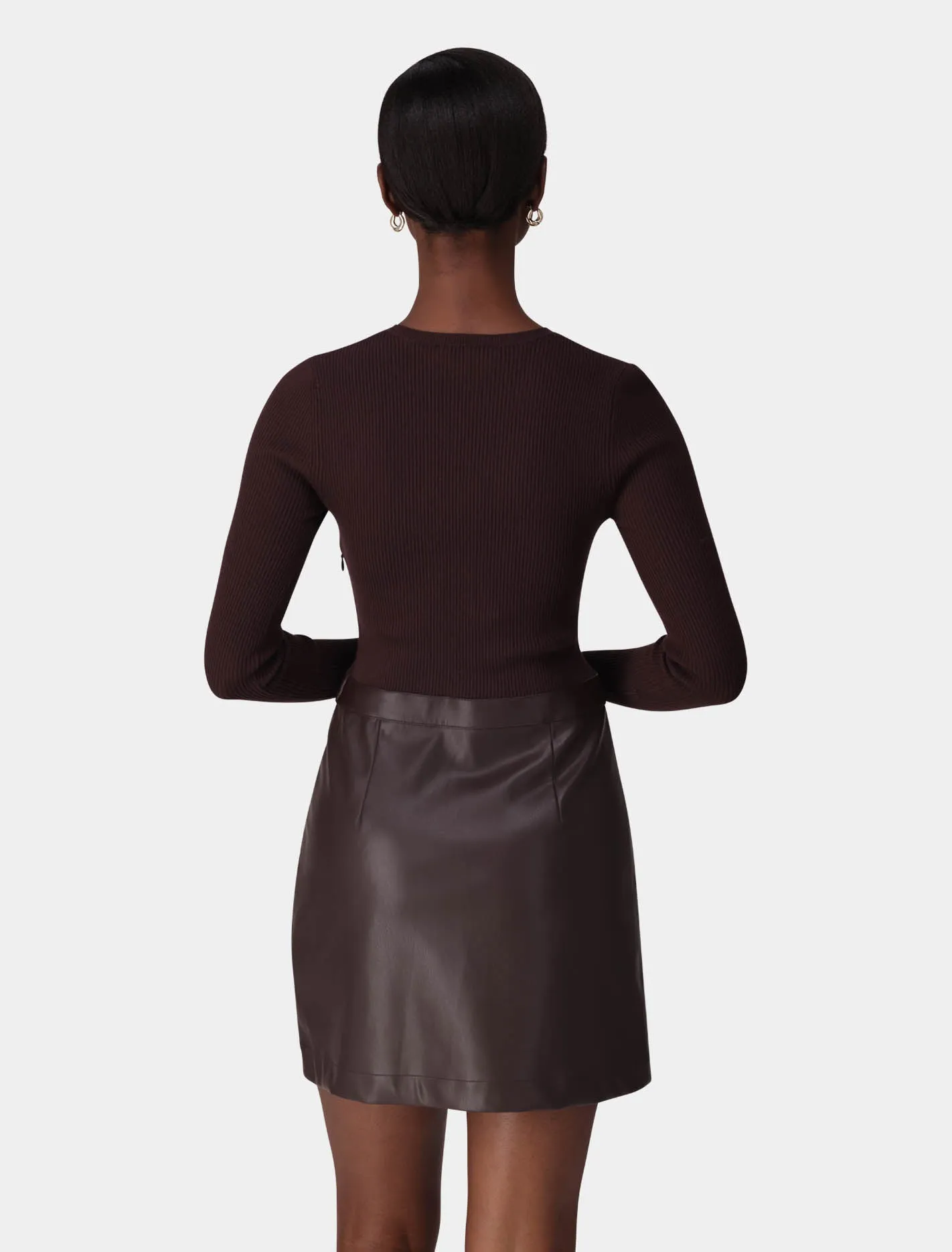 Loretta PU 2 in 1 Dress