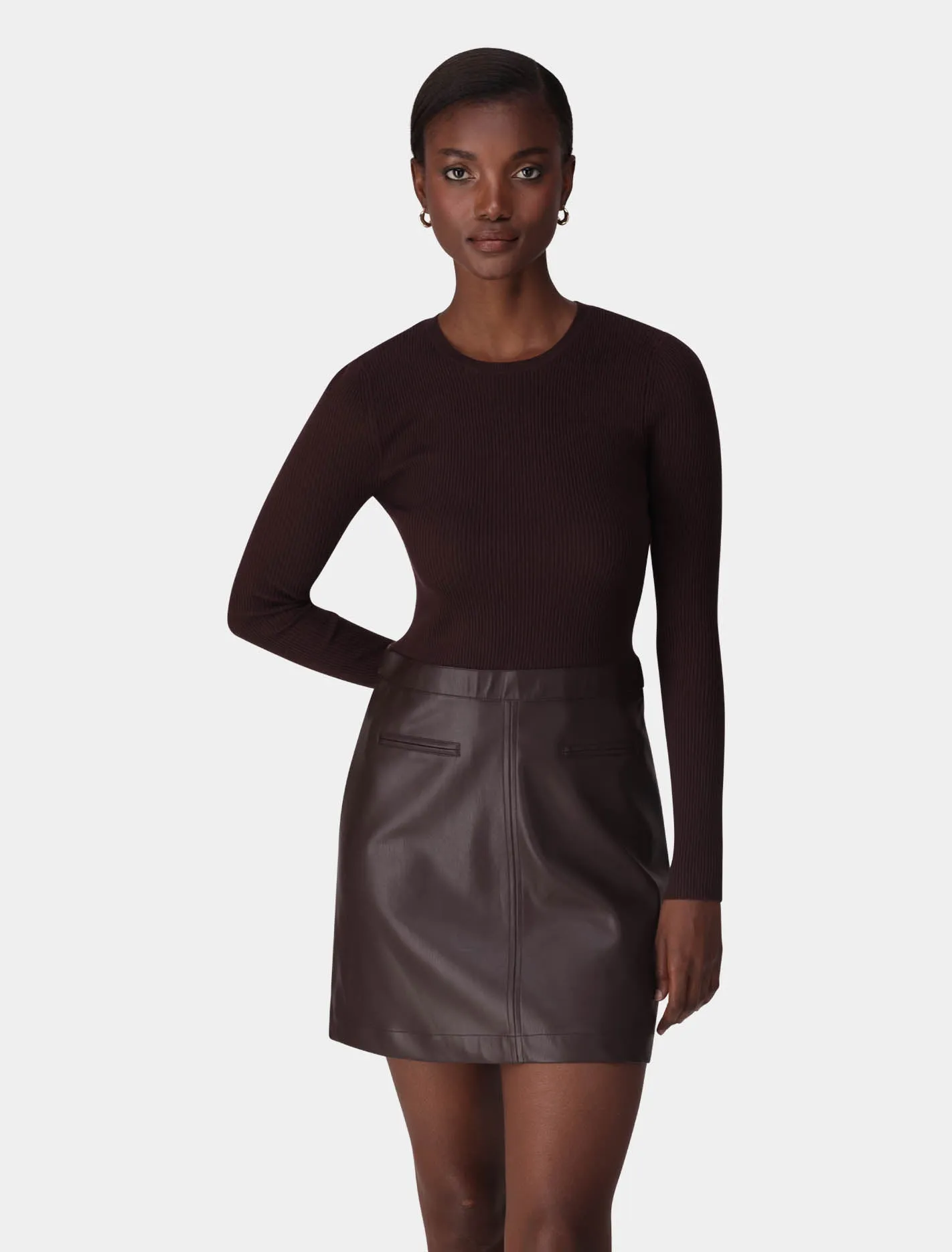 Loretta PU 2 in 1 Dress