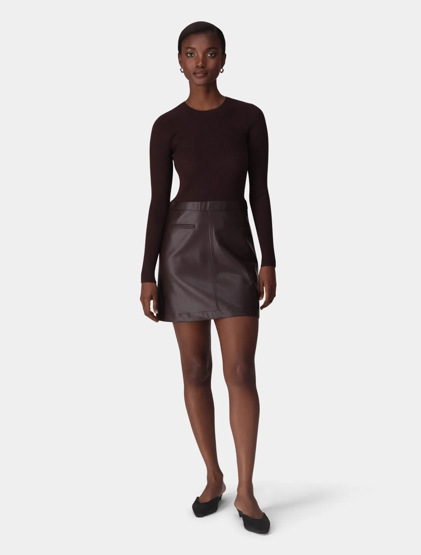 Loretta PU 2 in 1 Dress