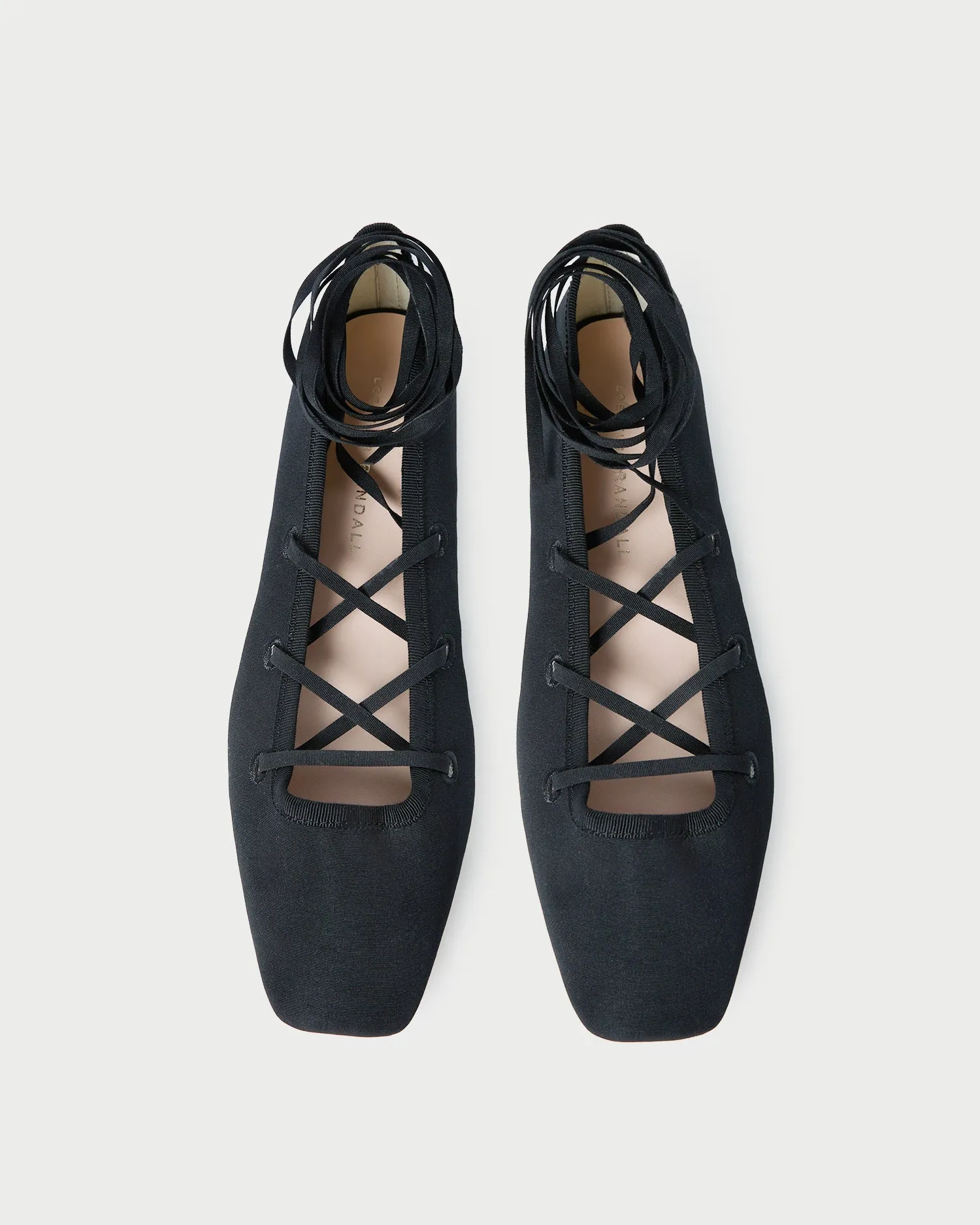 Louisa Lace-Up Ballet Flat