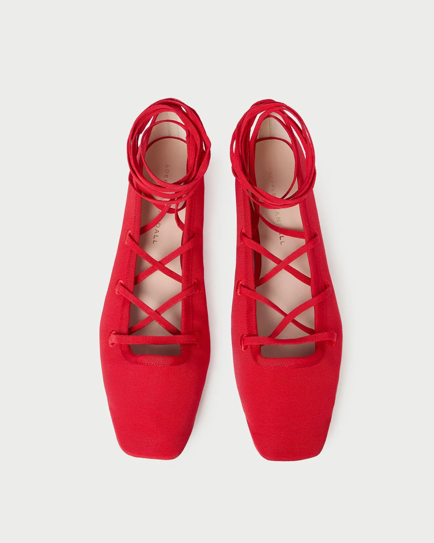 Louisa Lace-Up Ballet Flat